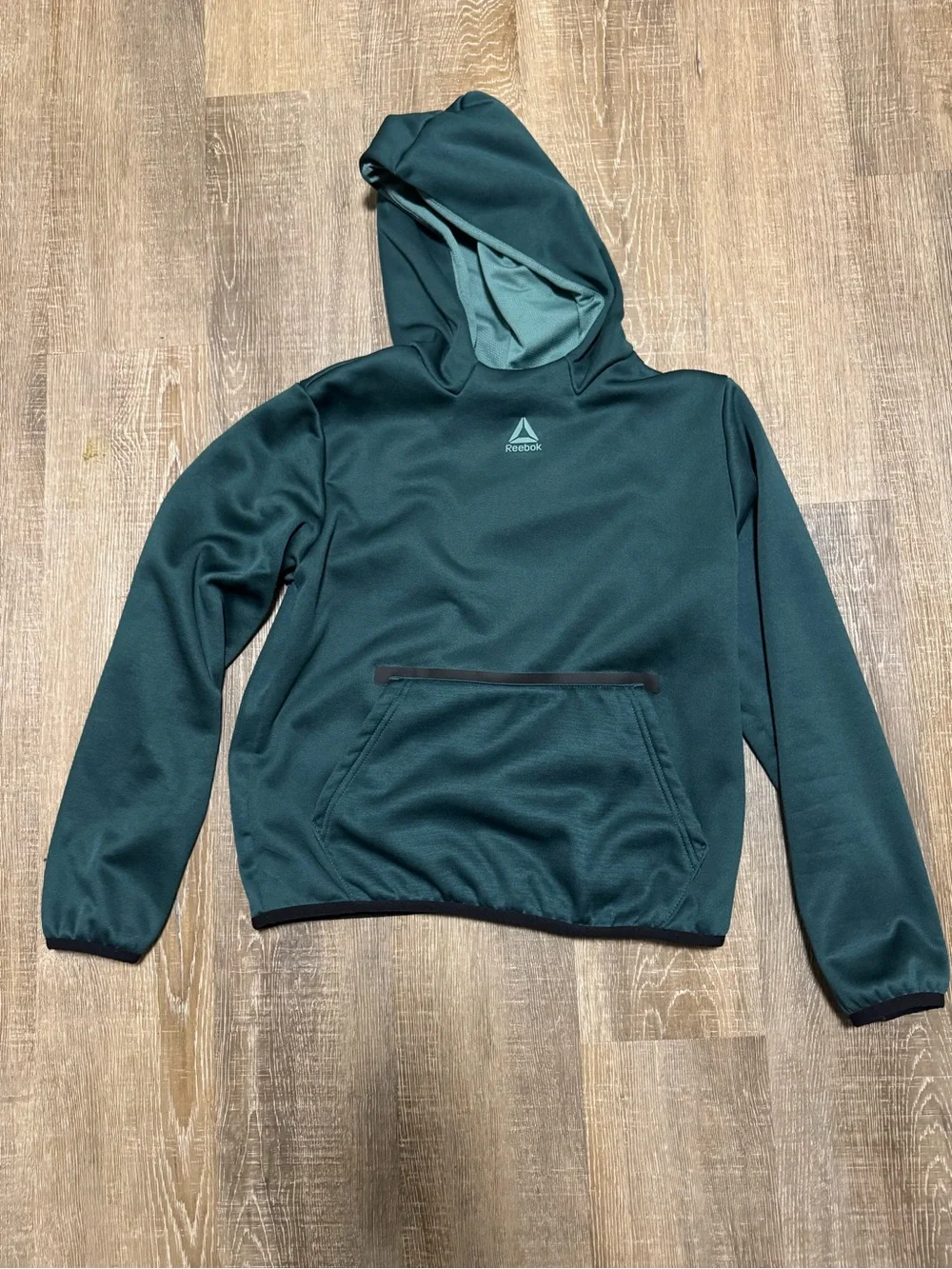 Reebok Kids Teal Hooded Sweatshirt & Joggers Set